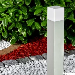 hofstein Lampadaire d'extérieur Algier LED Gris, 1 lumière