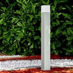 hofstein Lampadaire d'extérieur Algier LED Gris, 1 lumière