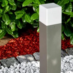 hofstein Lampadaire d'extérieur Algier LED Anthracite, 1 lumière