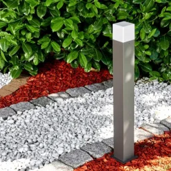 hofstein Lampadaire d'extérieur Algier LED Anthracite, 1 lumière