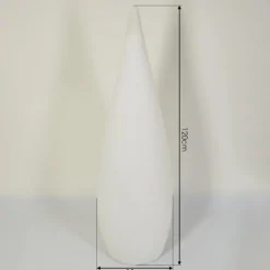 hofstein Lampadaire d'extérieur Bouilli LED Blanc, 1 lumière, Télécommandes, Changeur de couleurs