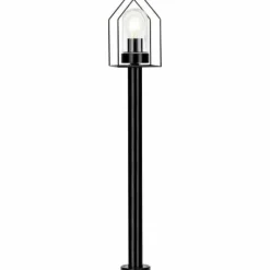 Luminaires Brilliant Lampadaire d'extérieur Brilliant Home Noir, 1 lumière
