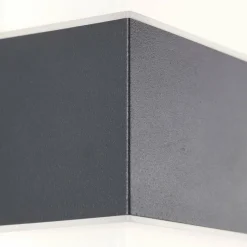 Luminaires Brilliant Lampadaire d'extérieur Brilliant Archie LED Noir, 1 lumière