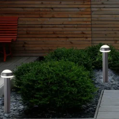 Luminaires Brilliant Lampadaire d'extérieur Brilliant Ilton LED Noir, 1 lumière