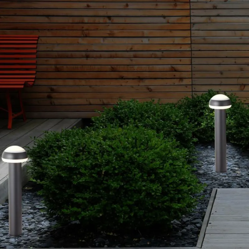 Luminaires Brilliant Lampadaire d'extérieur Brilliant Ilton LED Noir, 1 lumière