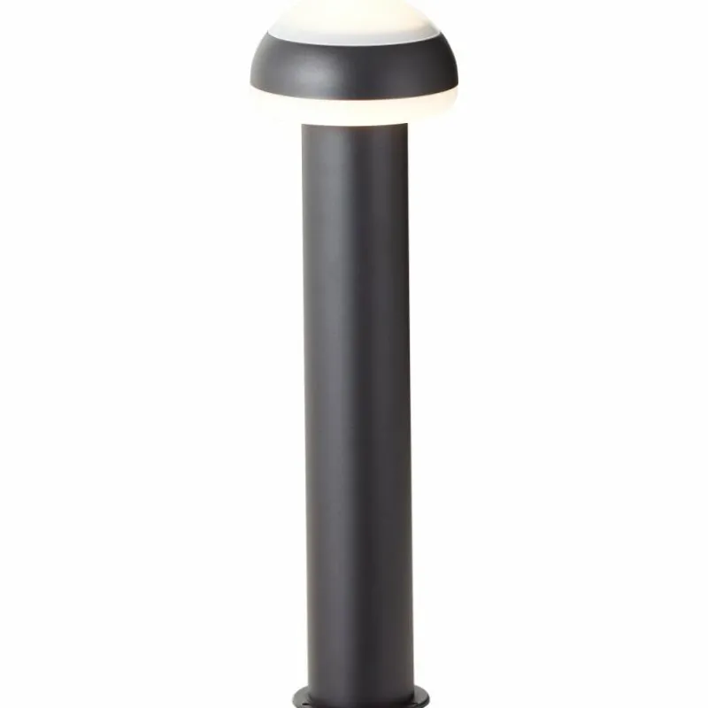 Luminaires Brilliant Lampadaire d'extérieur Brilliant Ilton LED Noir, 1 lumière