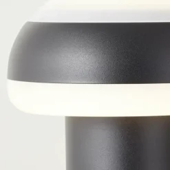 Luminaires Brilliant Lampadaire d'extérieur Brilliant Ilton LED Noir, 1 lumière