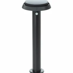 Luminaires Brilliant Lampadaire d'extérieur Brilliant Alvero LED Noir, 1 lumière, Détecteur de mouvement
