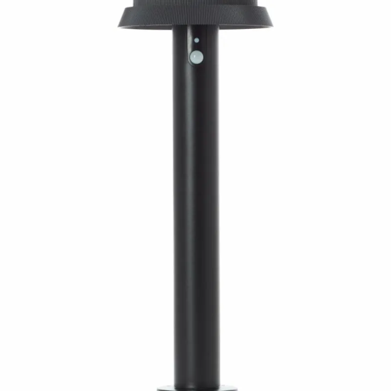 Luminaires Brilliant Lampadaire d'extérieur Brilliant Alvero LED Noir, 1 lumière, Détecteur de mouvement