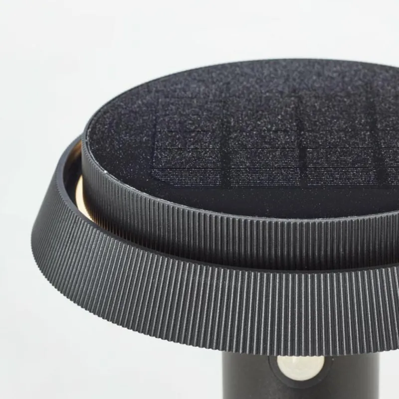 Luminaires Brilliant Lampadaire d'extérieur Brilliant Alvero LED Noir, 1 lumière, Détecteur de mouvement