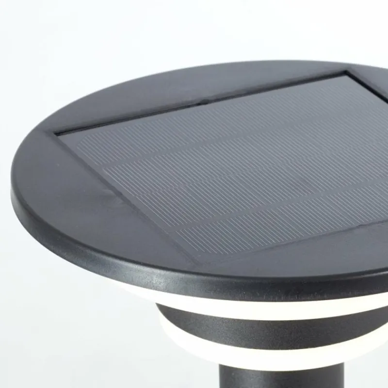 Luminaires Brilliant Lampadaire d'extérieur Brilliant Garvina LED Noir, 1 lumière, Détecteur de mouvement