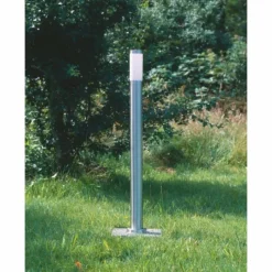 Luminaires Brilliant Lampadaire d'extérieur Brilliant Chorus Acier inoxydable, 1 lumière
