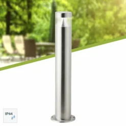 Luminaires Brilliant Lampadaire d'extérieur Brilliant Avon LED Acier inoxydable, 1 lumière