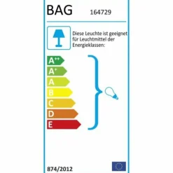 Luminaires Rustiques-Luminaires Brilliant Lampadaire d'extérieur Brilliant Berna Noir, 2 lumières