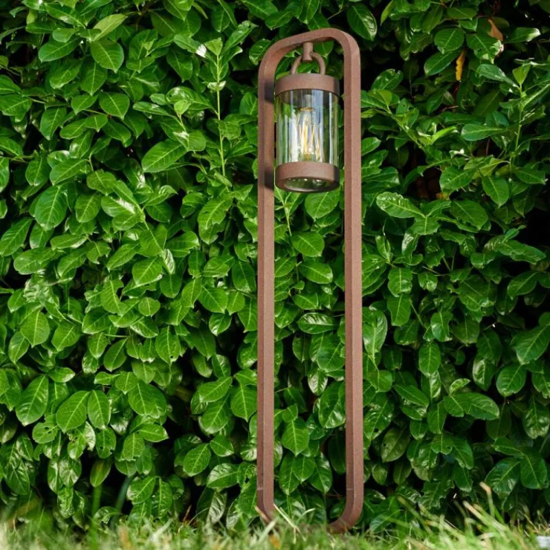 hofstein Lampadaire d'extérieur Fulham Rouille, 1 lumière