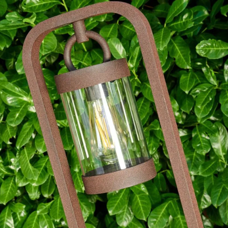 hofstein Lampadaire d'extérieur Fulham Rouille, 1 lumière