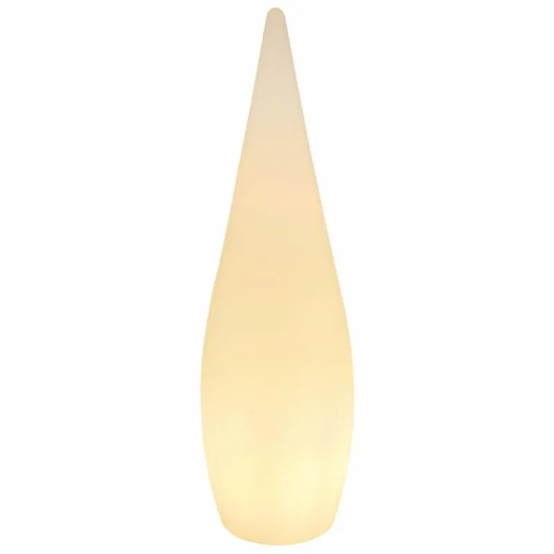 Luminaires Globo Lighting Lampadaire d'extérieur Globo VASCON LED Blanc, 1 lumière, Télécommandes, Changeur de couleurs