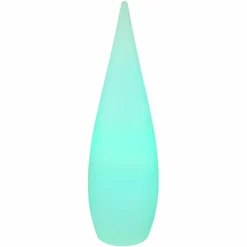 Luminaires Globo Lighting Lampadaire d'extérieur Globo VASCON LED Blanc, 1 lumière, Télécommandes, Changeur de couleurs