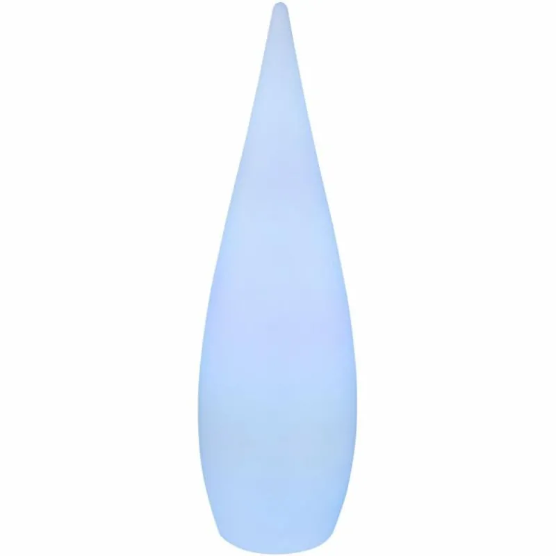 Luminaires Globo Lighting Lampadaire d'extérieur Globo VASCON LED Blanc, 1 lumière, Télécommandes, Changeur de couleurs