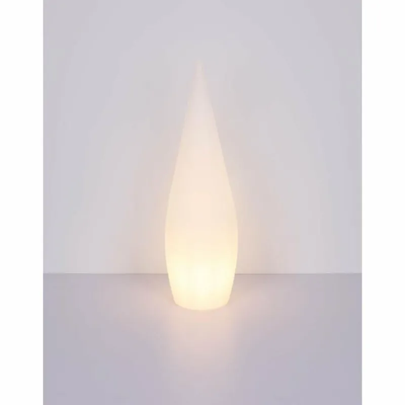 Luminaires Globo Lighting Lampadaire d'extérieur Globo VASCON LED Blanc, 1 lumière, Télécommandes, Changeur de couleurs