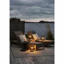 Luminaires Konstsmide Lampadaire d'extérieur Konstsmide Bologna Noir, 1 lumière