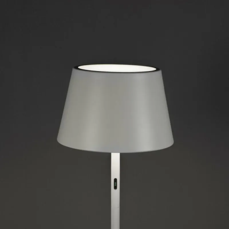 Luminaires Konstsmide Lampadaire d'extérieur Konstsmide Pomezia LED Blanc, 1 lumière, Changeur de couleurs