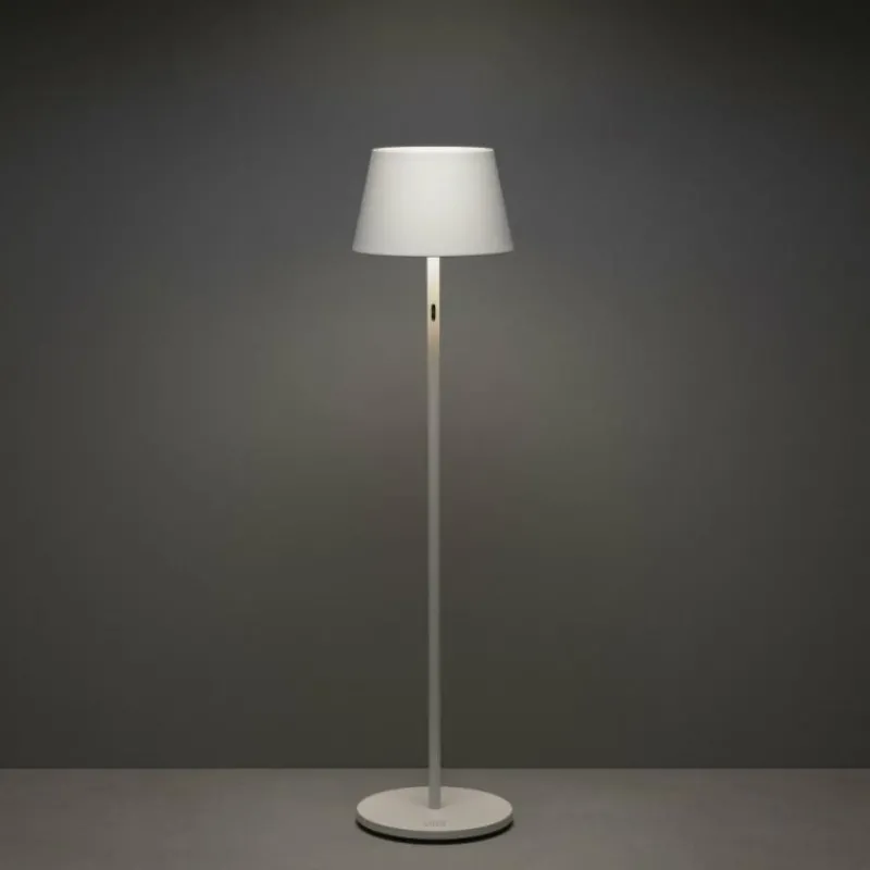 Luminaires Konstsmide Lampadaire d'extérieur Konstsmide Pomezia LED Blanc, 1 lumière, Changeur de couleurs