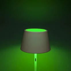 Luminaires Konstsmide Lampadaire d'extérieur Konstsmide Pomezia LED Blanc, 1 lumière, Changeur de couleurs