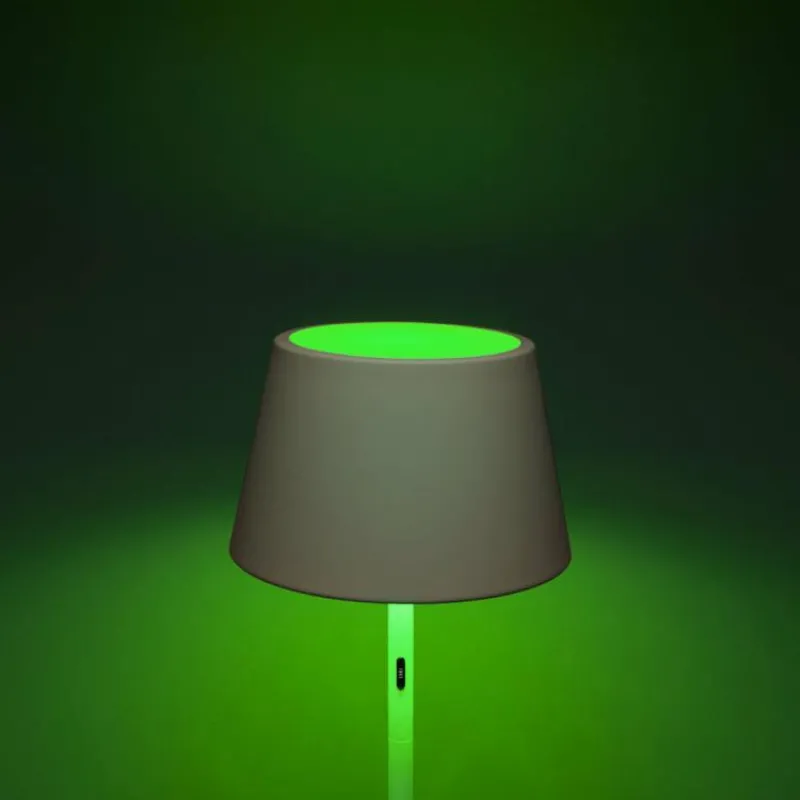 Luminaires Konstsmide Lampadaire d'extérieur Konstsmide Pomezia LED Blanc, 1 lumière, Changeur de couleurs