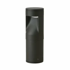 Luminaires LCD Lampadaire d'extérieur LCD Stendal LED Noir, 1 lumière