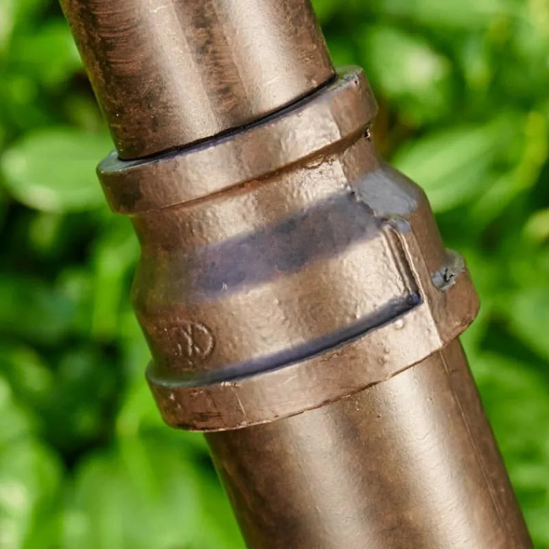 hofstein Lampadaire d'extérieur Lohja Rouille, 3 lumières