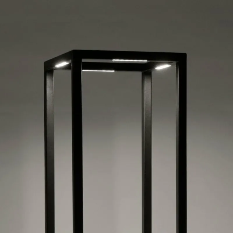 Luminaires Paul Neuhaus Lampadaire d'extérieur Paul-Neuhaus TUNA LED Noir, 4 lumières