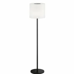 SCHÖNER WOHNEN-Kollektion Lampadaire d'extérieur LED Noir, 1 lumière, Télécommandes, Changeur de couleurs