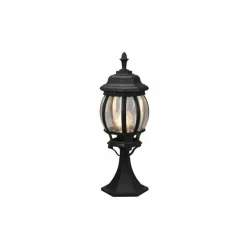 Lampes Vintages & Rétros-Luminaires Trio Lampadaire d'extérieur Trio Elvo Noir, 1 lumière