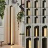 hofstein Lampadaire Dubuisson LED Anthracite, 1 lumière, Télécommandes