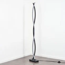 hofstein Lampadaire Eaglesham LED Noir, 1 lumière* Lampadaires Et Lampes Sur Pied