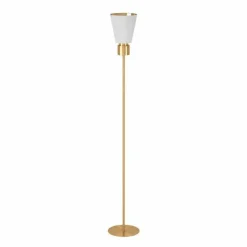 Lampes En Tissu-Luminaires Eglo Lampadaire Eglo AGLIENTINA Laiton, 1 lumière