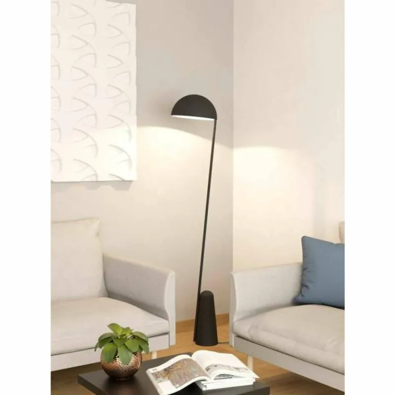 Luminaires Eglo Lampadaire Eglo ARANZOLA Noir, Blanc, 1 lumière* Lampadaires Et Lampes Sur Pied