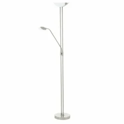 Luminaires Eglo Lampadaire Eglo BAYA LED Nickel mat, 3 lumières* Éclairage Led