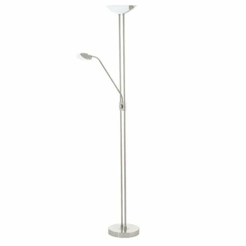 Luminaires Eglo Lampadaire Eglo BAYA LED Nickel mat, 3 lumières* Éclairage Led