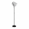 Lampes En Tissu-Luminaires Eglo Lampadaire Eglo BITTAMS Noir, 1 lumière