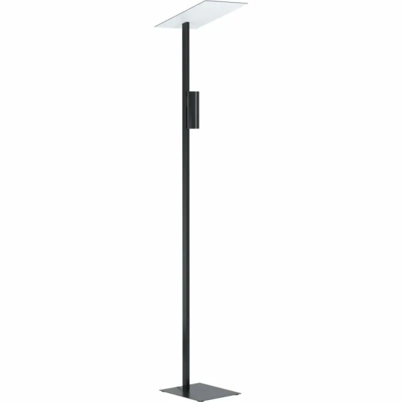 Luminaires Eglo Lampadaire Eglo BUDENSEA LED Noir, Blanc, 2 lumières* Lampadaires Et Lampes Sur Pied