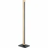 Lampes En Bois-Luminaires Eglo Lampadaire Eglo CAMACHO LED Brun, Noir, 1 lumière