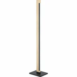 Lampes En Bois-Luminaires Eglo Lampadaire Eglo CAMACHO LED Brun, Noir, 1 lumière