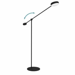 Luminaires Eglo Lampadaire Eglo CLAVELLINA LED Noir, 1 lumière* Éclairage Led