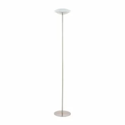 Luminaires Eglo Lampadaire Eglo CONNECT FRATTINA-C LED Nickel mat, 1 lumière, Changeur de couleurs