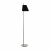 Lampes En Tissu-Luminaires Eglo Lampadaire Eglo ESTAZIONA Noir, 1 lumière