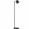 Lampes Vintages & Rétros-Luminaires Eglo Lampadaire Eglo LACEY Brun, Noir, 1 lumière