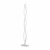 Luminaires Eglo Lampadaire Eglo LASANA 2 LED Chrome, 4 lumières* Éclairage Led