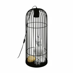 Luminaires Eglo Lampadaire Eglo LATCHELY LED Noir, 1 lumière* Éclairage Led